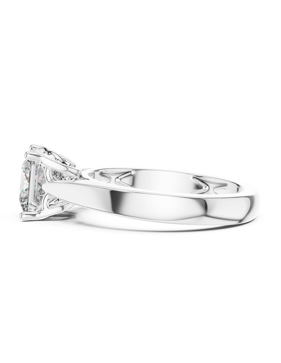 Anillo de Compromiso - solitario - AMORE76-PR-CZ