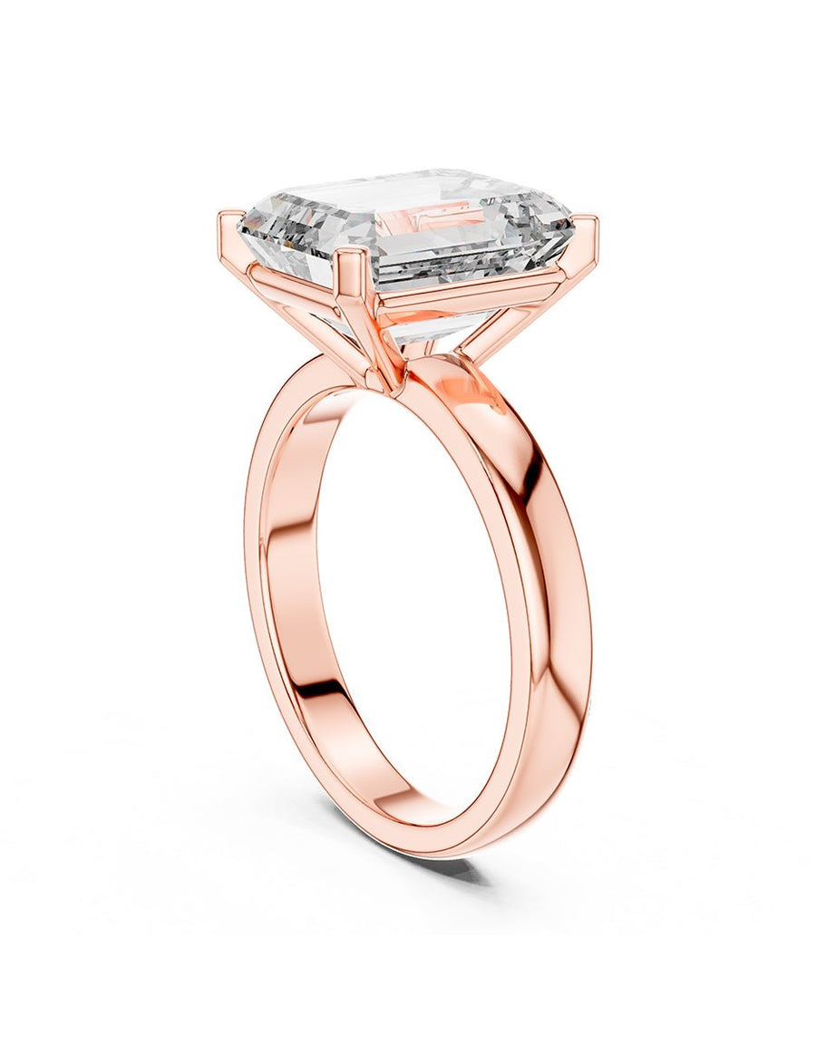 Anillo de compromiso - solitario - AMORE79-EM-LG