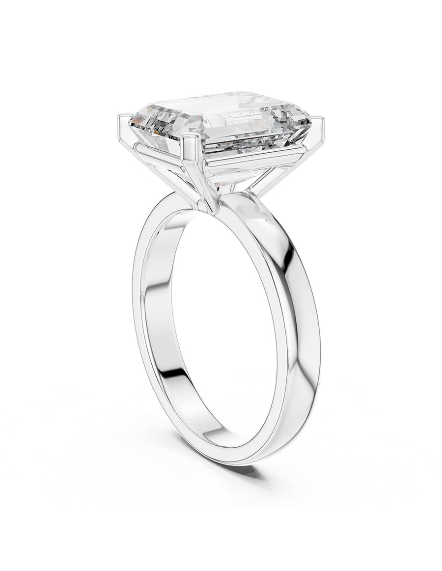 Anillo de compromiso - solitario - AMORE79-EM-LG