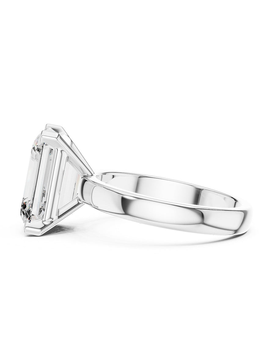 Anillo de compromiso - solitario - AMORE79-EM-LG