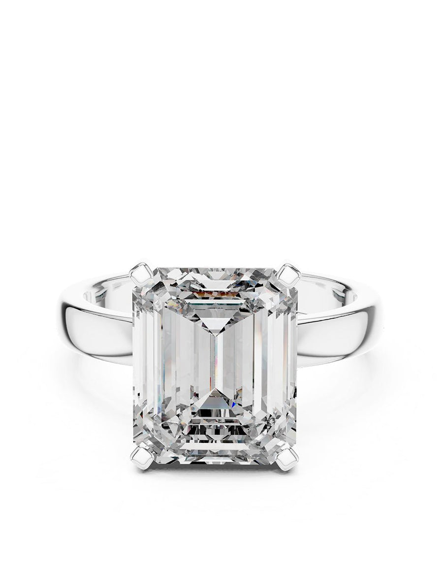 Anillo de compromiso - solitario - AMORE79-EM-LG