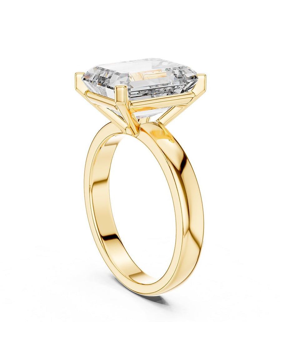 Anillo de compromiso - solitario - AMORE79-EM-LG
