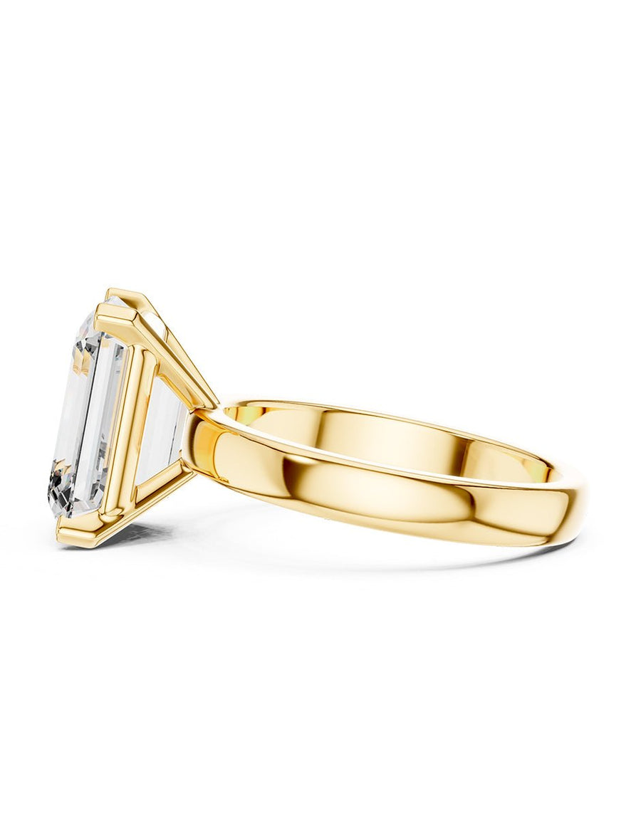 Anillo de compromiso - solitario - AMORE79-EM-LG