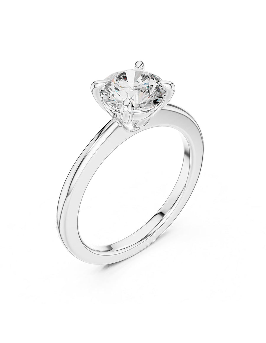 Anillo de Compromiso - solitario - AMORE8-RD-CZ