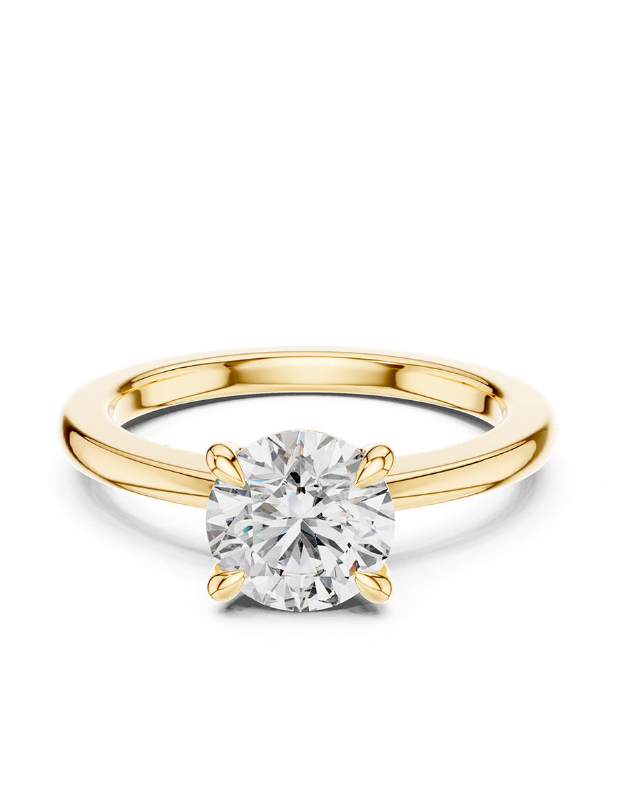 Anillo de Compromiso - solitario - AMORE8-RD-CZ
