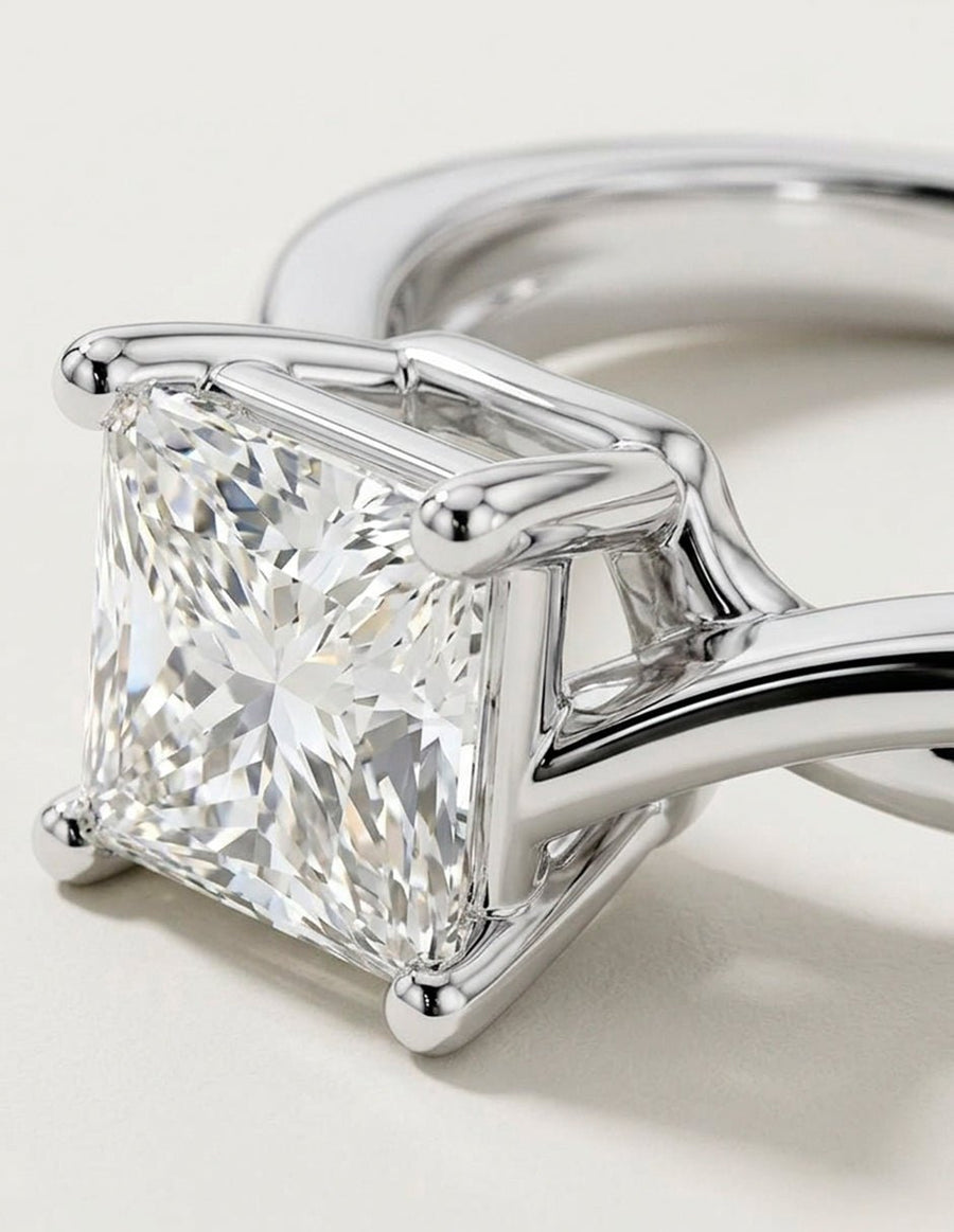 Anillo de compromiso - solitario - AMORE81-PR-LG