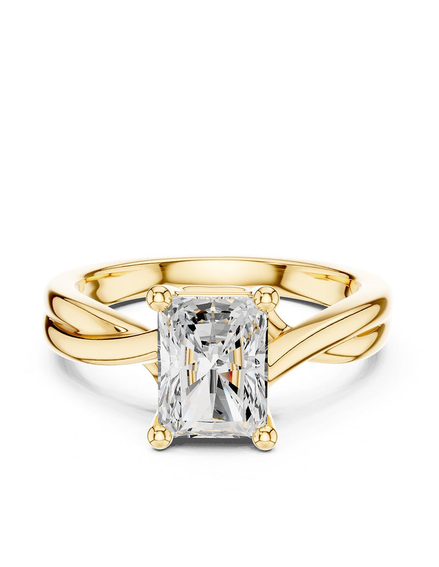 Anillo de Compromiso - solitario - AMORE81-RA-CZ