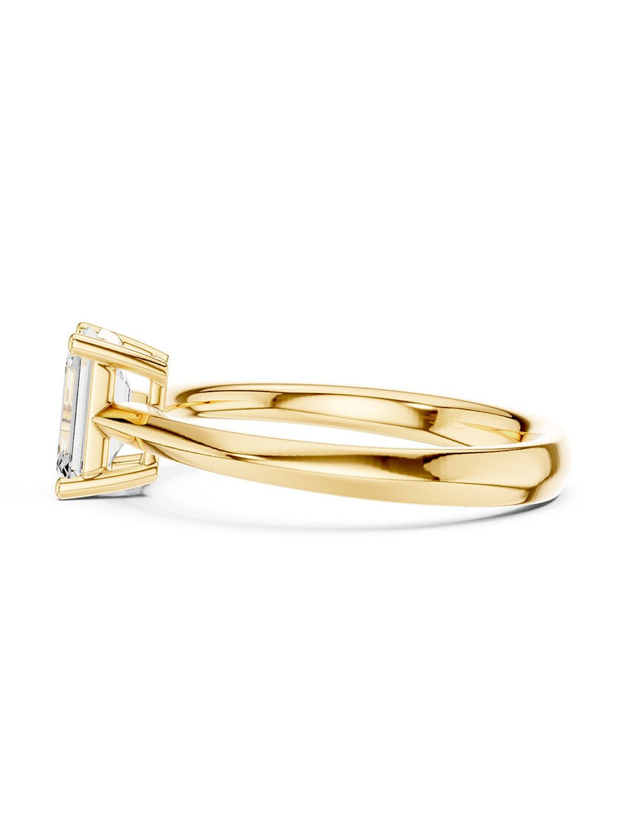 Anillo de Compromiso - solitario - AMORE97-EM-CZ