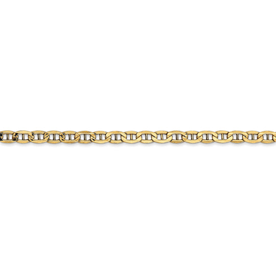 14k 3.2mm Semi-Solid Anchor Chain
