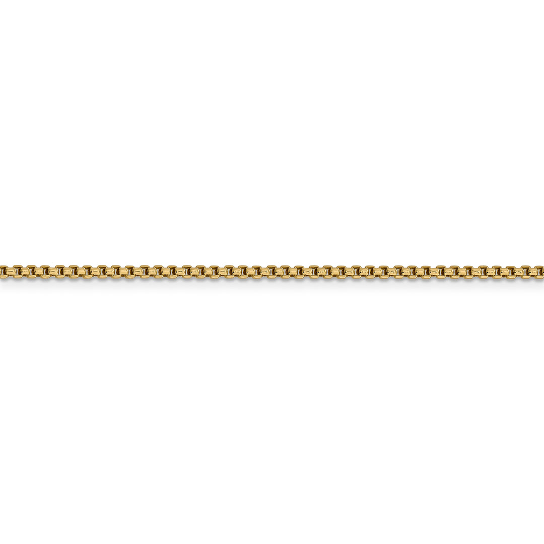 14k 1.75mm Semi-Solid Round Box Chain