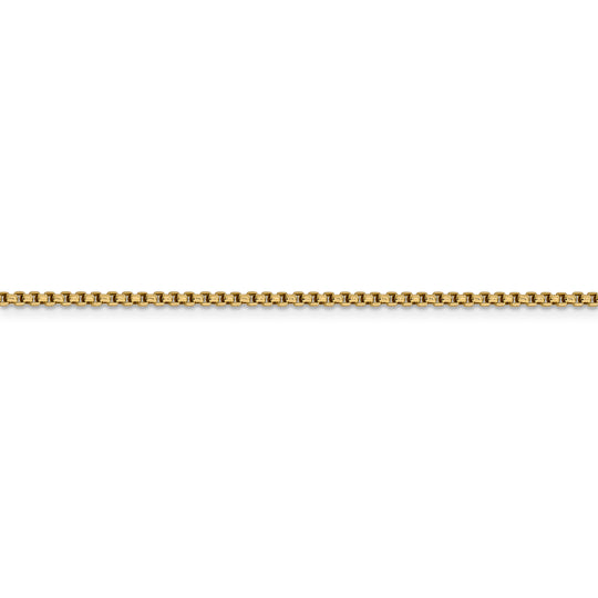 14k 1.75mm Semi-Solid Round Box Chain