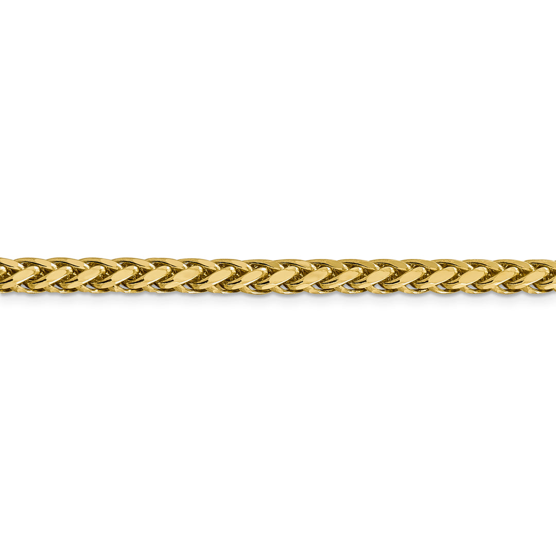 14k 5mm Semi-Solid D/C Wheat Chain