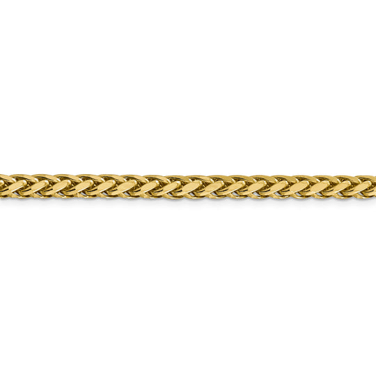14k 5mm Semi-Solid D/C Wheat Chain