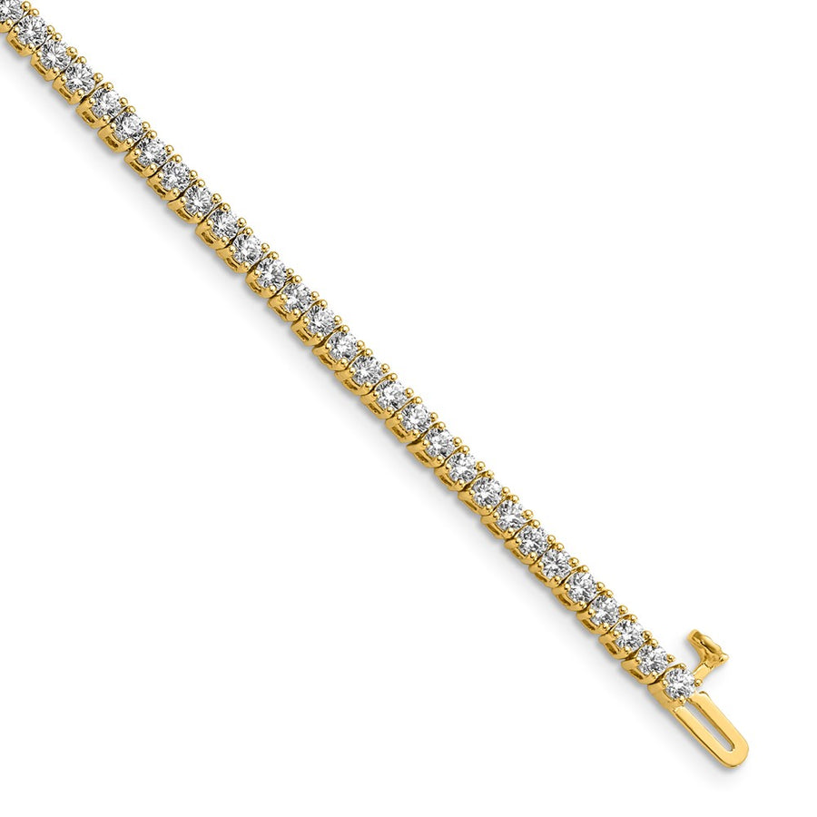Pulsera de Tenis VS/SI FGH de Diamantes Cultivados en Laboratorio de 14k