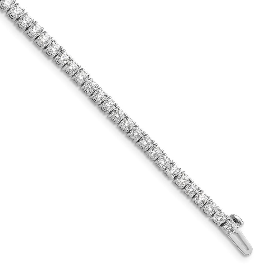 Pulsera de Tenis VS/SI FGH con Diamantes Cultivados en Laboratorio de Oro Blanco de 14k