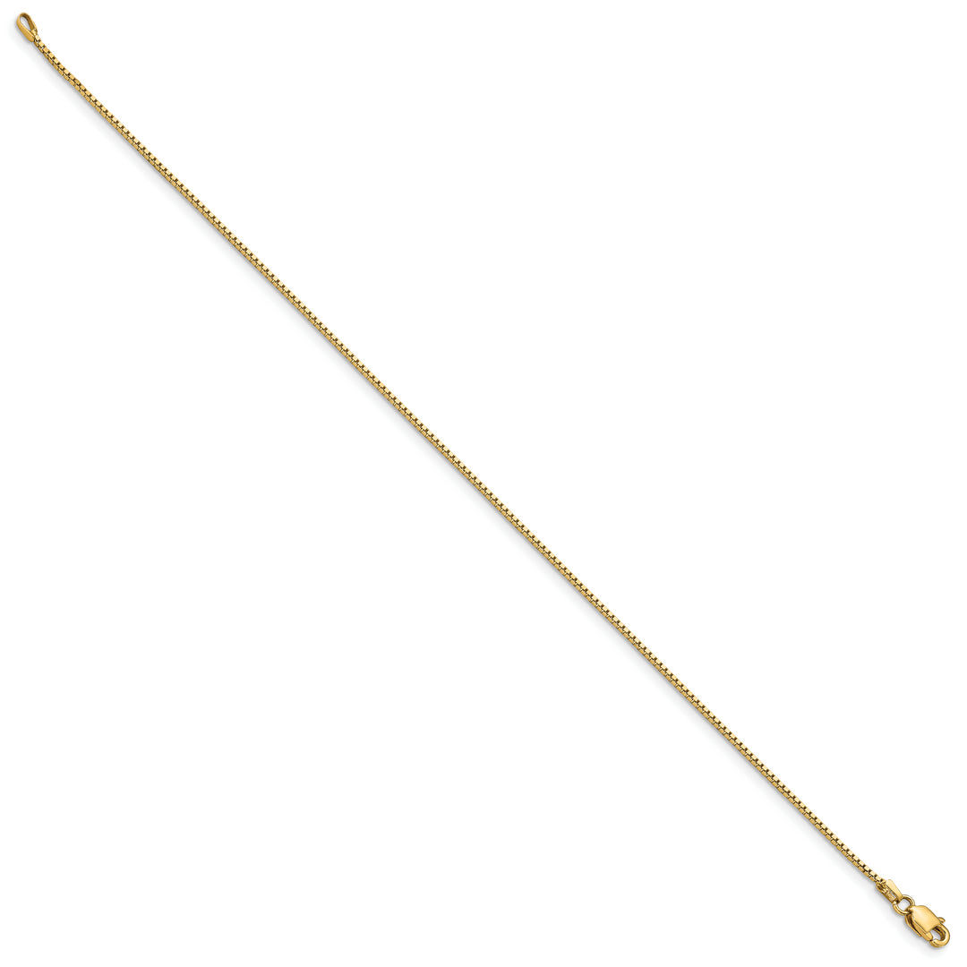 Pulsera de Oro Amarillo de 14k de 7 pulgadas y 0.95mm con Cierre de Langosta