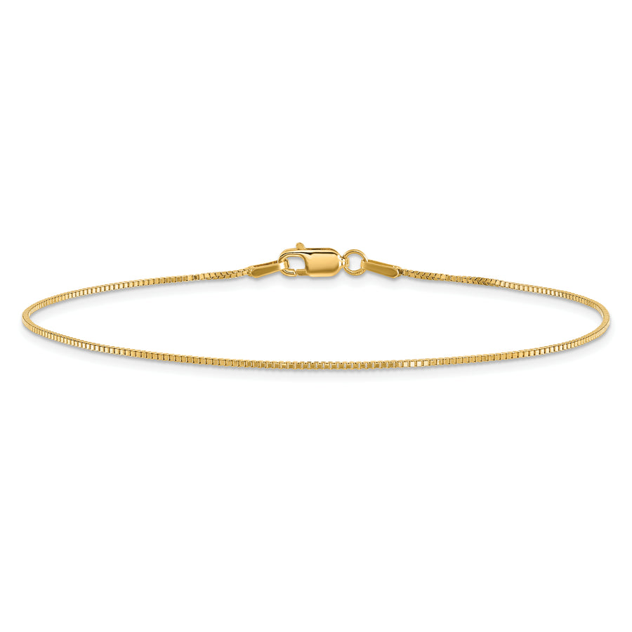 Pulsera de Oro Amarillo de 14k de 8 pulgadas y 0.95mm con Cierre de Langosta