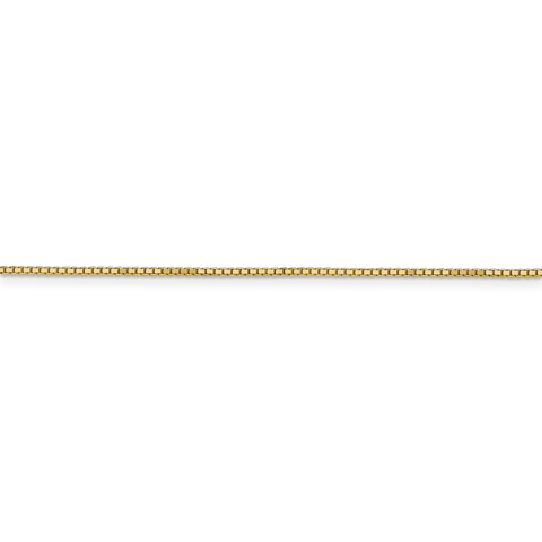 14k 1.05mm box chain