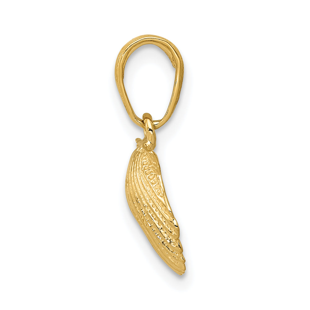 14k Escallop Shell Pendulum
