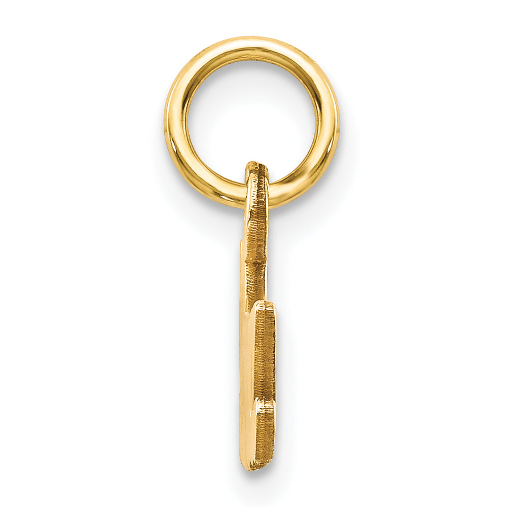 Dije Satinado "Nana" 14K de Oro Amarillo