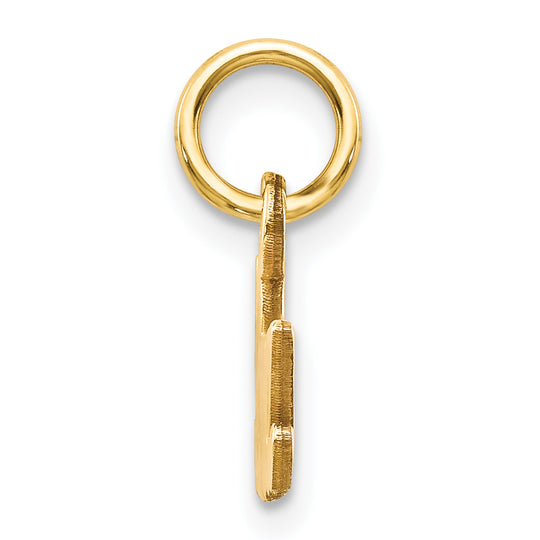 Dije Satinado "Nana" 14K de Oro Amarillo