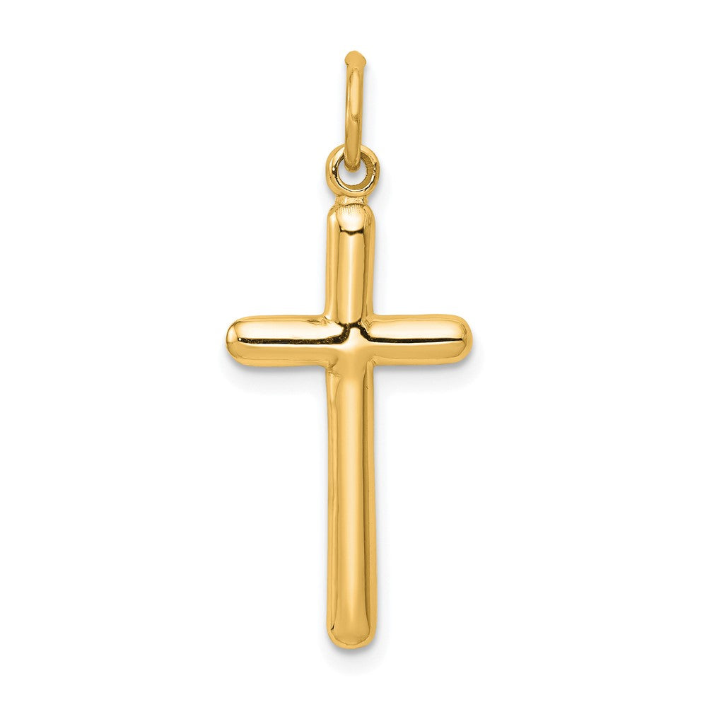 14k Yellow Gold Cross Pendant