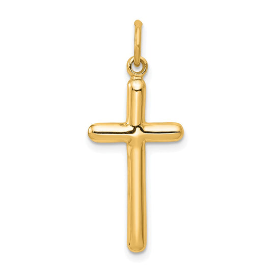 14k Yellow Gold Cross Pendant