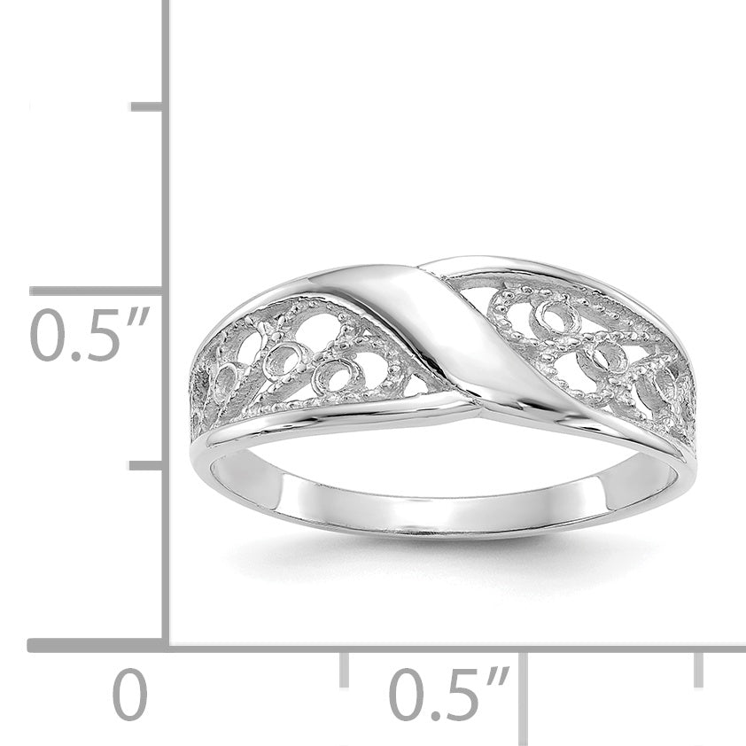Anillo Filigrana de Oro de 14k