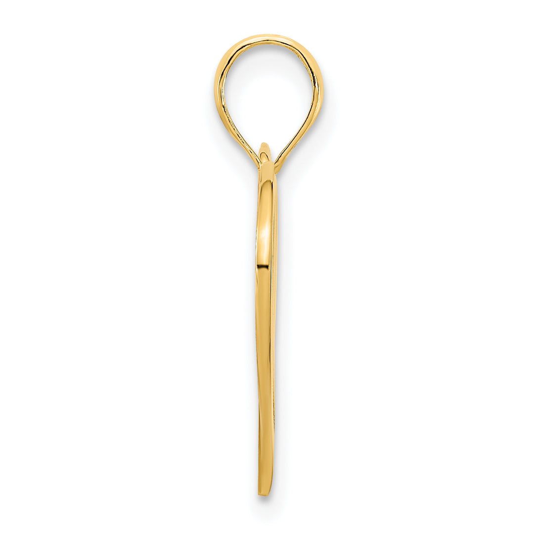 Colgante Corazón Elegante de 14k
