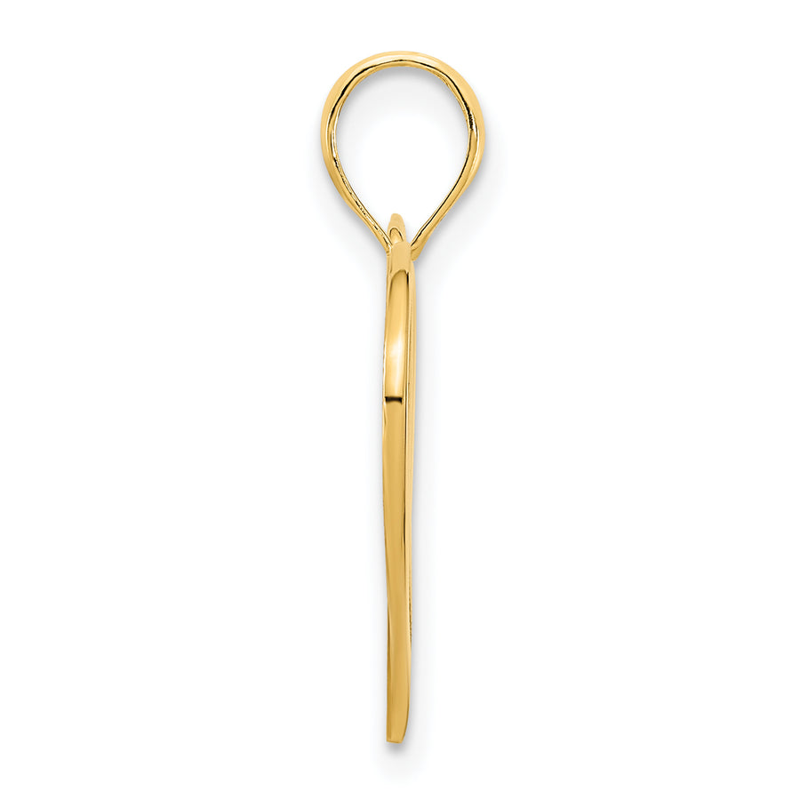 Colgante Corazón Elegante de 14k