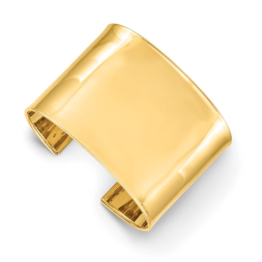 14K Yellow Gold Cuff Bracelet (47 mm) Polished