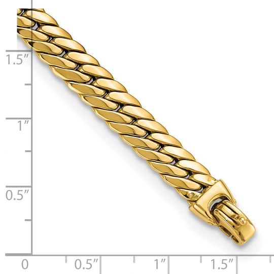 Pulsera 14K de Cadena Grande Tipo Serpiente