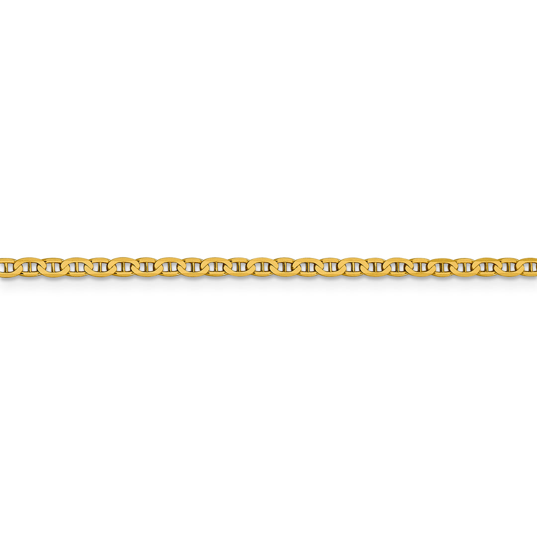 14k 2.4mm Concave Anchor Chain