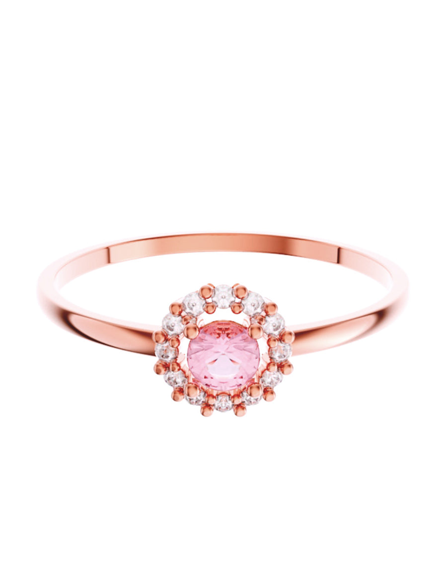 ANILLO DE ORO CON CIRCONIA