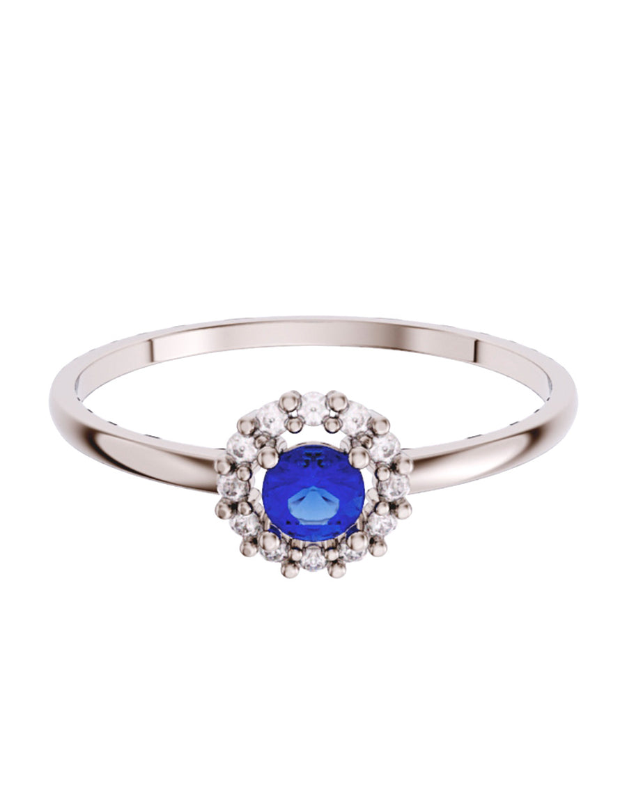 ANILLO DE ORO CON CIRCONIA
