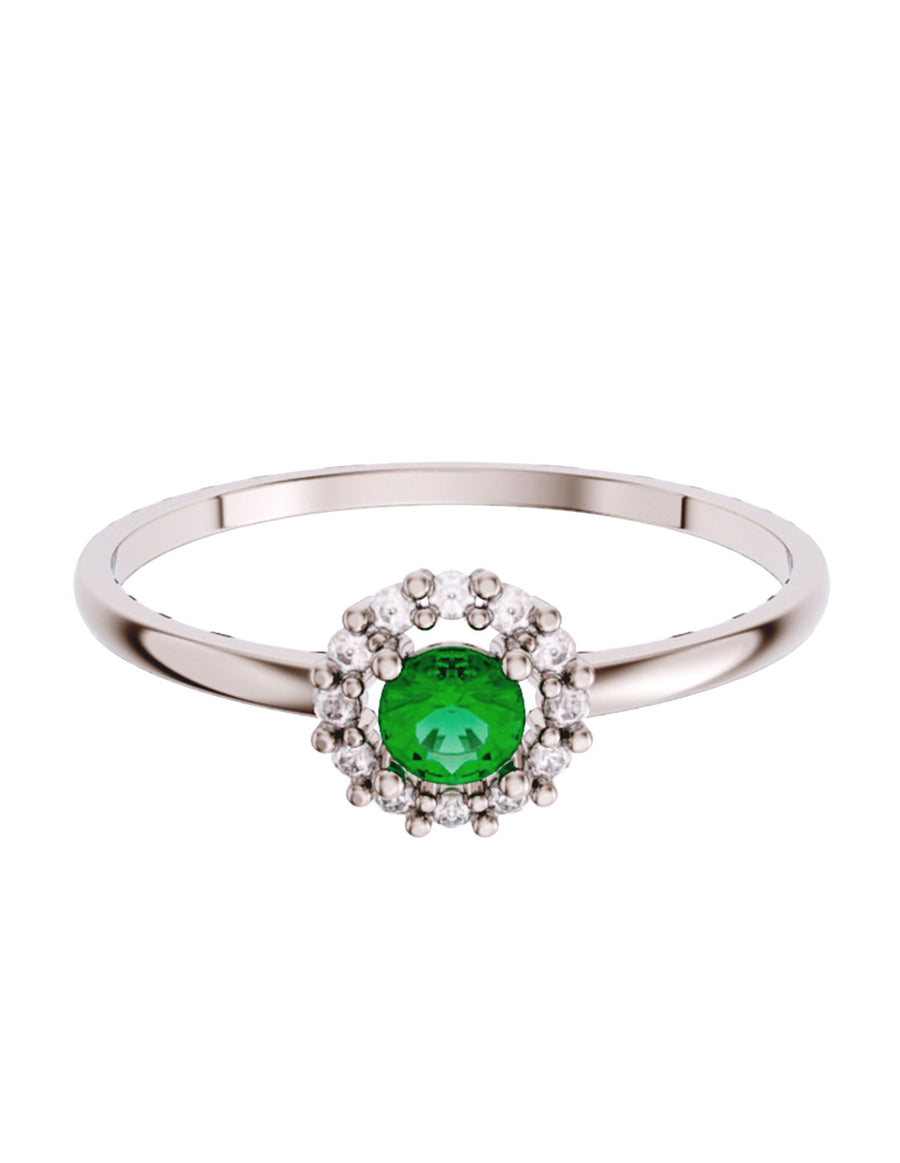 ANILLO DE ORO CON CIRCONIA