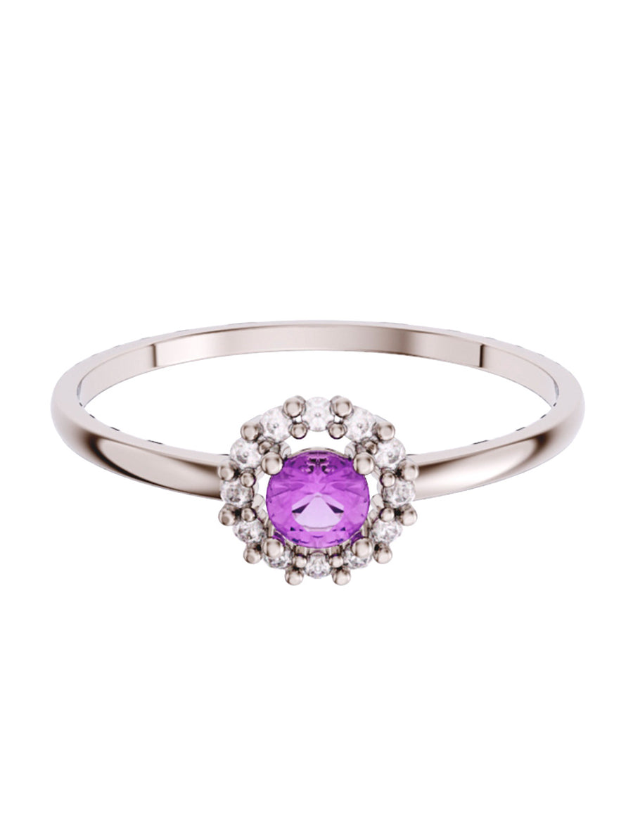ANILLO DE ORO CON CIRCONIA