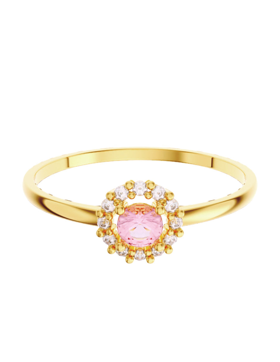 ANILLO DE ORO CON CIRCONIA