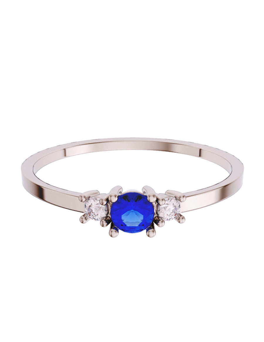 ANILLO DE ORO CON CIRCONIA