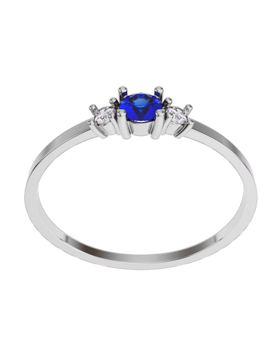 ANILLO DE ORO CON CIRCONIA