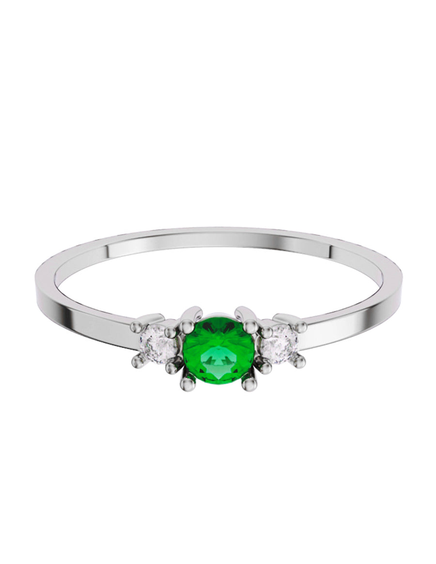ANILLO DE ORO CON CIRCONIA