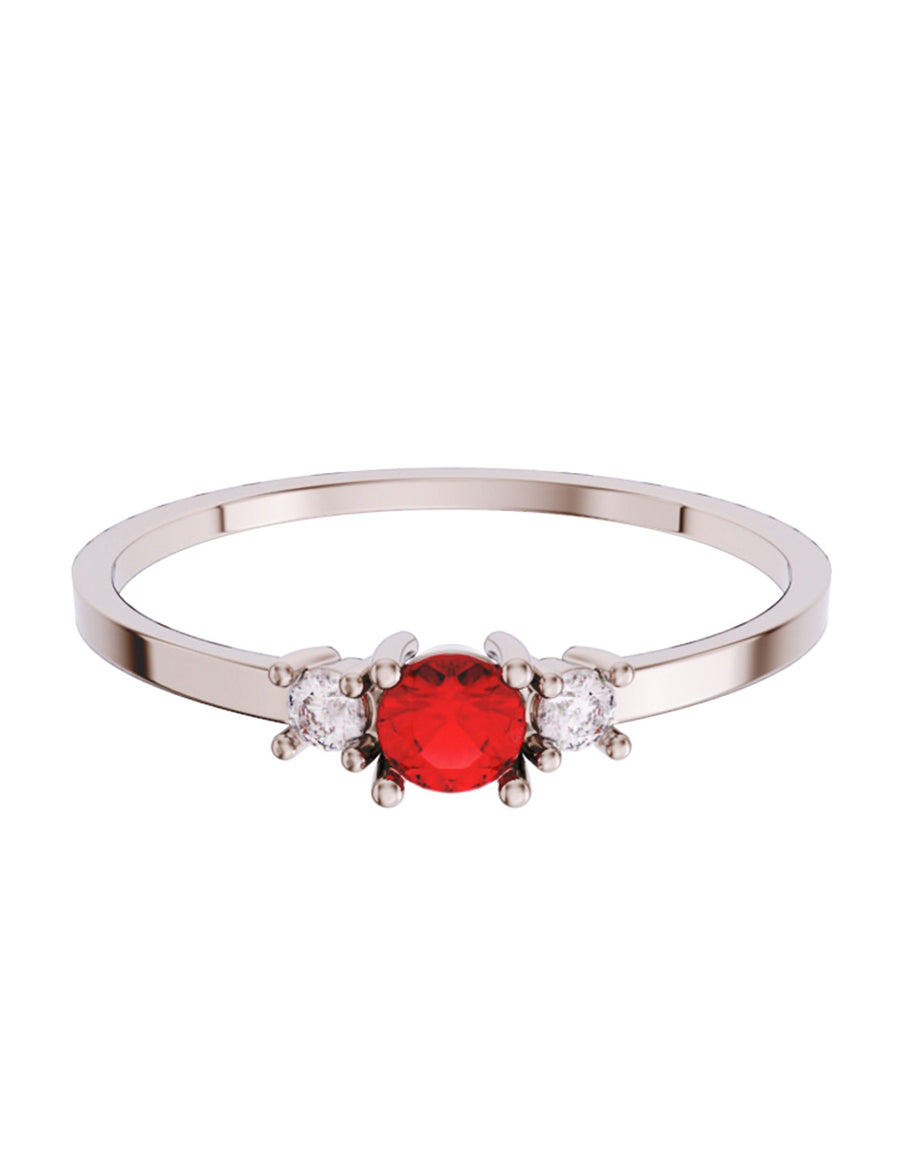 ANILLO DE ORO CON CIRCONIA