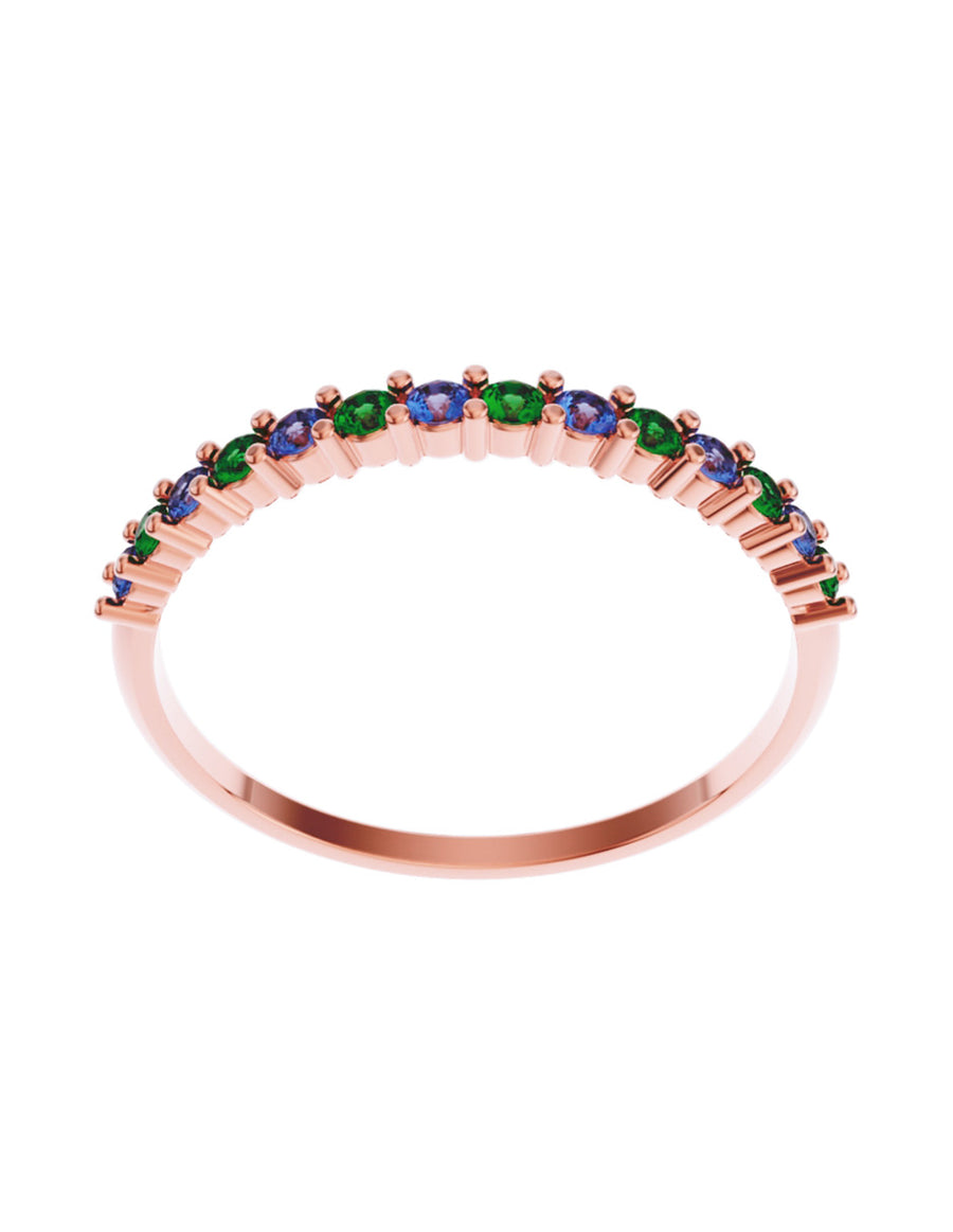 ANILLO DE ORO CON CIRCONIA