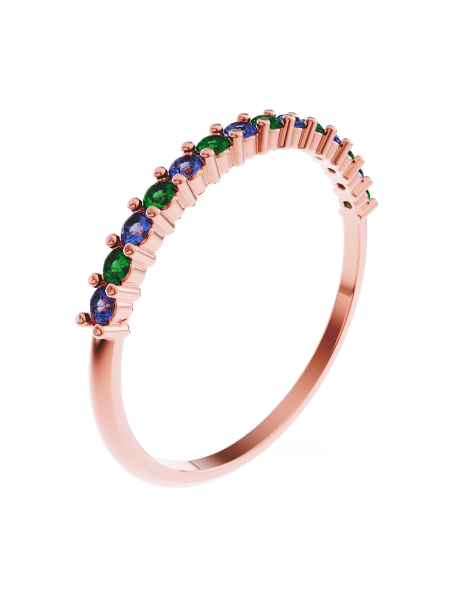 ANILLO DE ORO CON CIRCONIA