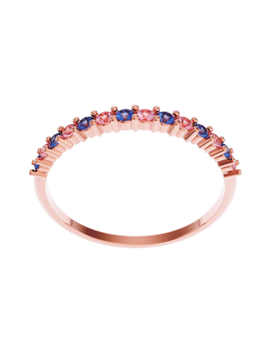 ANILLO DE ORO CON CIRCONIA