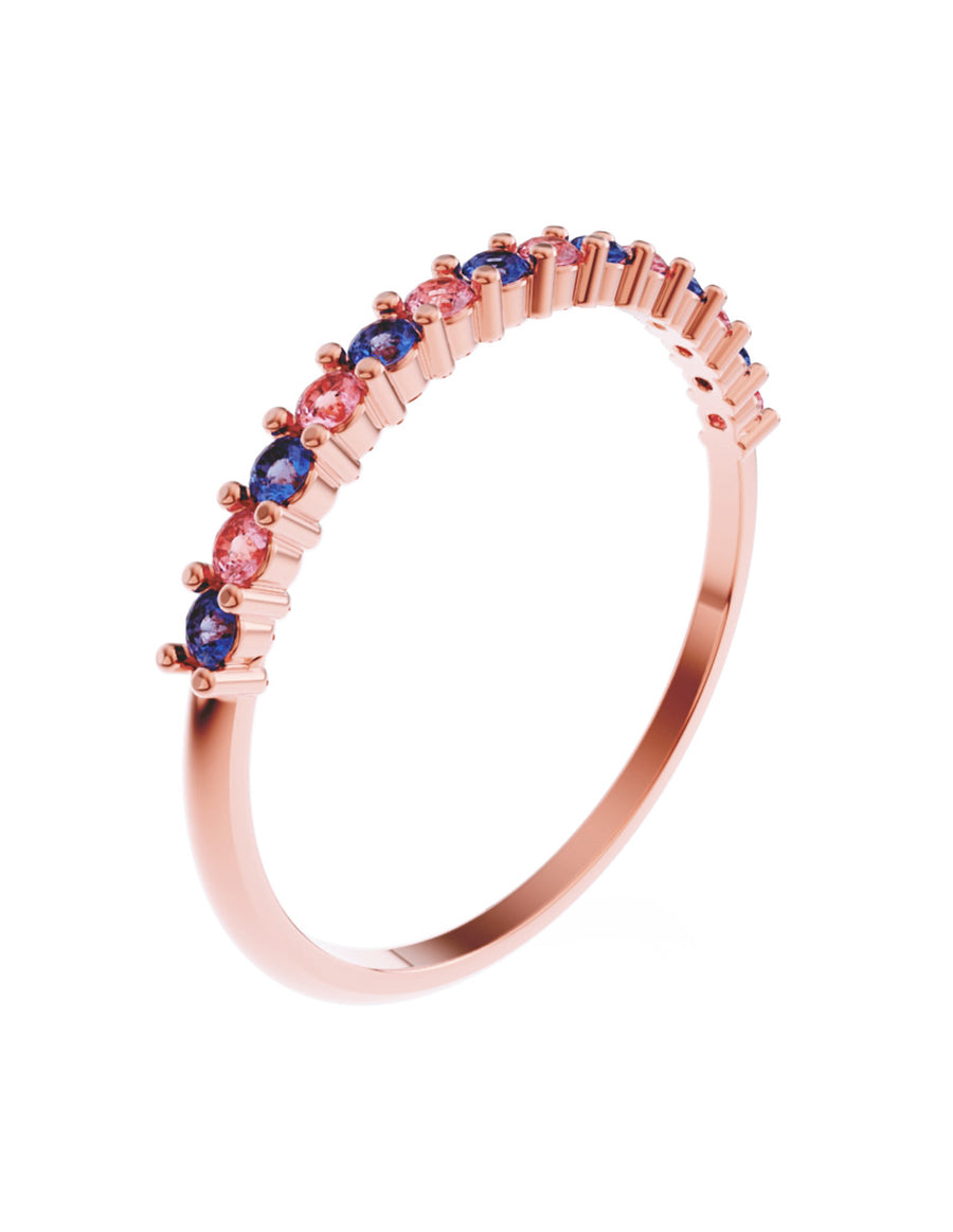ANILLO DE ORO CON CIRCONIA