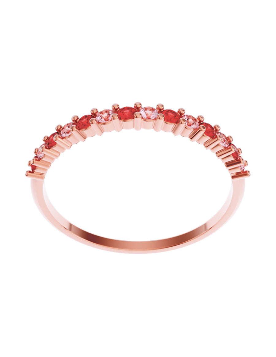 ANILLO DE ORO CON CIRCONIA