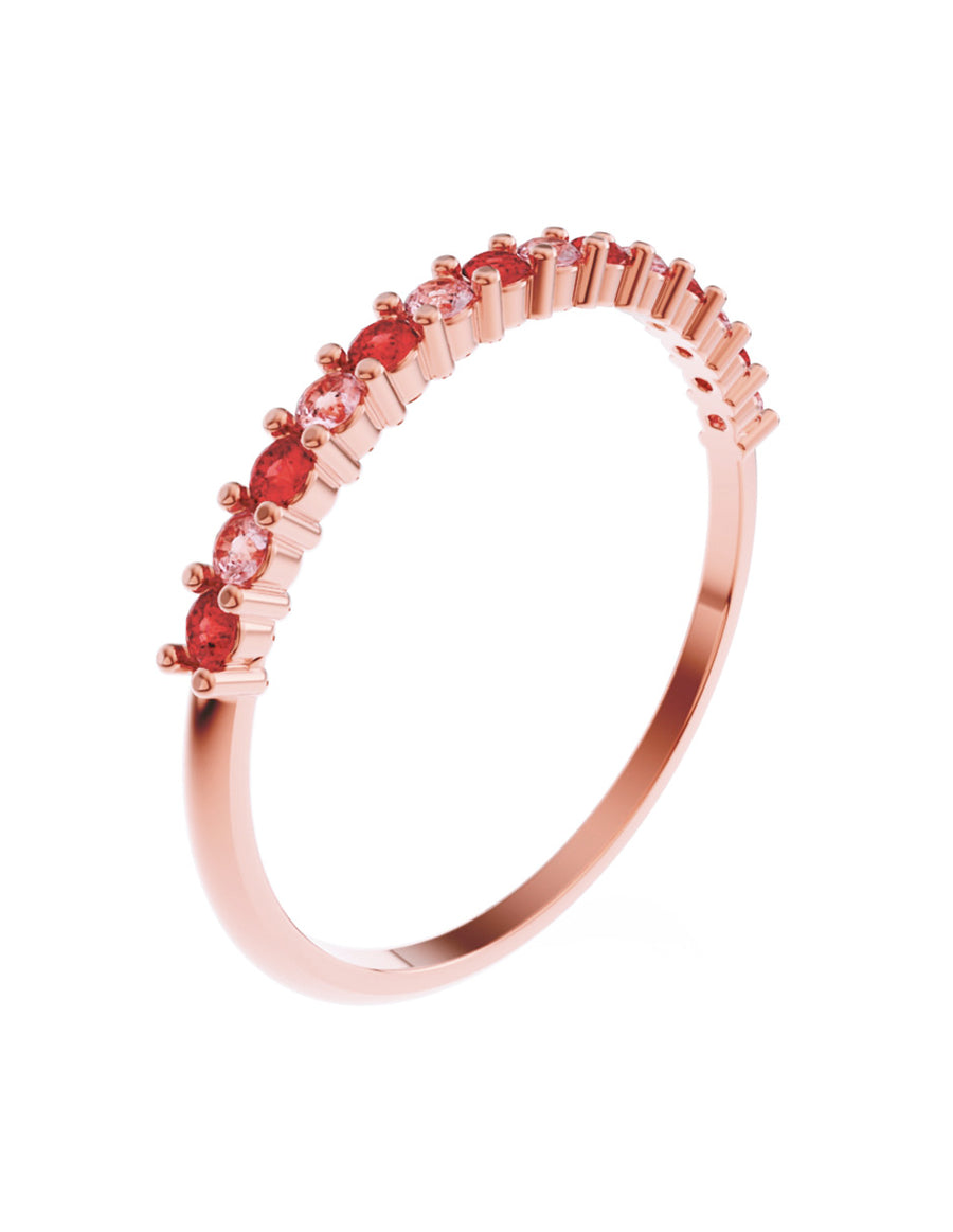 ANILLO DE ORO CON CIRCONIA