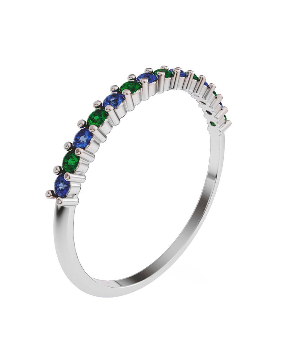 ANILLO DE ORO CON CIRCONIA