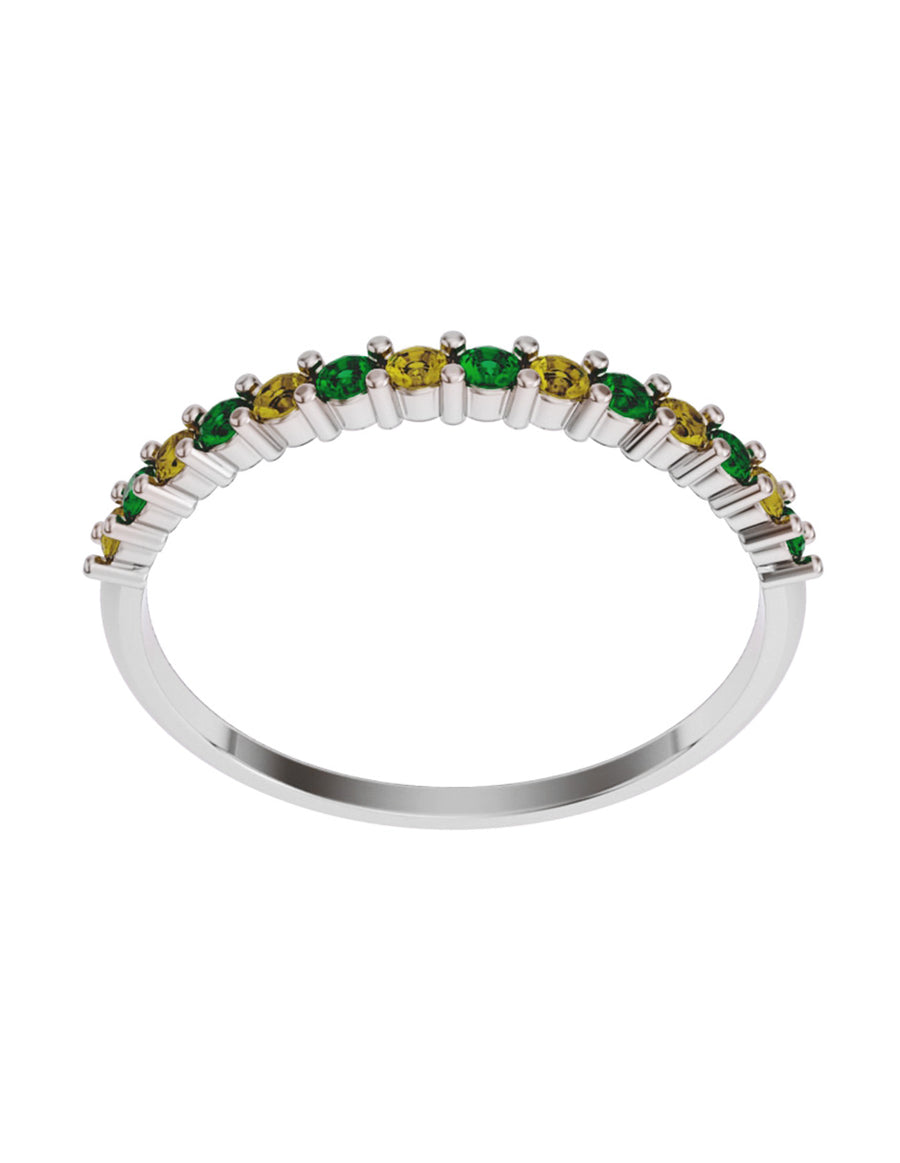 ANILLO DE ORO CON CIRCONIA